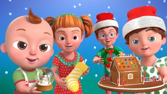 کریسمس شاد با اما و جویی — «Deck the Halls» و «Happy New Year» (ترانه‌های کودکانه)