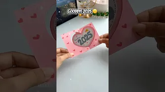 خداحافظ ۲۰۲۵ 😢 — کلیپ کوتاه هنر، دی‌آی‌وای و صنایع‌دستی (MuktaArtAndCraft)