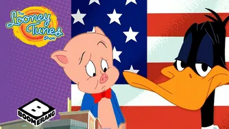 رأی بده به دافی! 🦆🇺🇸 دافی و پورکی وارد سیاست می‌شوند | لونی تونز | بومرنگ