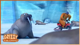 لمینگزهای گرم! | گریزی و لمینگز 🎅🐻🐹