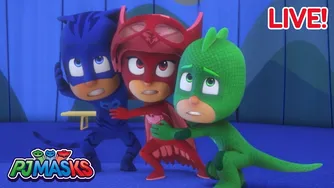 پخش زنده: تمام قسمت‌های PJ Masks — پی‌جی ماسک‌ها برای نجات روز آماده‌اند! + ابرقهرمانان بیشتر