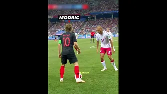 وقتی مودریچ به‌خاطر رقص کارت زرد گرفت