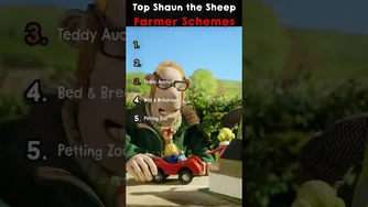 ۵ نقشه‌ی بامزه‌ی مزرعه‌دار در Shaun the Sheep — کارتون