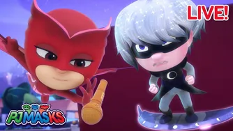 پخش زنده: مجموعه کامل PJ Masks — پی‌جی ماسک‌ها در مأموریت نجات روز!