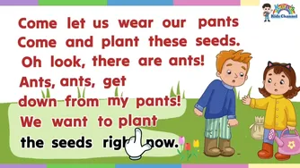 Story Reading for Kids with -ant Sound | -ant Words | English Reading Lesson for