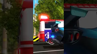 Wheels On The Police Car trending cartoon shorts nurseryrhymes vehicles