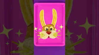 Help Bunny Diva Make A PBJ Sandwich! 🥜 Cooking For Kids With Little Angel kid