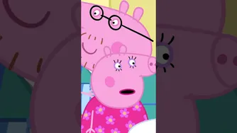 Staying Up Late 🌙 shorts peppapig