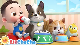 🔴 Family Sing-Along Songs | Learn Animals Songs | LiaChaCha Nursery Rhymes & Ba