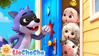 Knock Knock, Who’s There? | Wolf and Baby Animals | EP238 | Nursery Rhymes & Kid