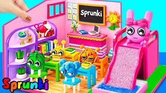 Incredibox Sprunki - Build SPRUNKI SCHOOL with Pinki, Oren Room & Simon, Wenda f