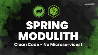 توضیحاتی درباره Spring Modulith! 🔥 آیا هوشمندتر از میکروسرویس‌هاست؟ | راهنمایی برنامه در زمان واقعی