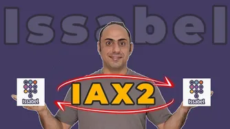 تعامل دو مرکز تلفن ایزابل با ترانک IAX2