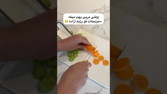 سالاد خوشمزه‌ای که هر روز می‌خورم 😋🥕🥒 مخصوص لاغری