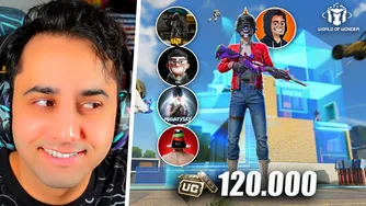 چالش هیجان‌انگیز پابجی با جوایز 120 هزار یو سی