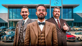 سرگرمی دوستانه: رفیقام مرا به موزه بنز برده‌اند 😐🚗