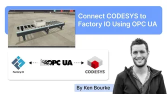 نحوه اتصال یک کنترلر PLC CODESYS به Factory IO با استفاده از OPC UA