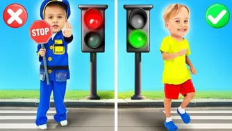 کریس قوانین راه را نشان می‌دهد - داستان‌های مفید برای کودکان