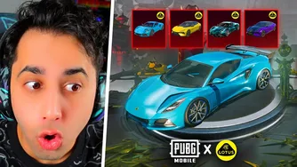 گرفتن ماشین‌های لوتوس در پابجی موبایل 🤯
