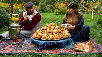 پخت کته گردوی آذربایجانی - طعم سنتی ✨