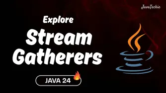توضیحاتی در مورد جاوا استریم گدرز 🚀 | پیشرفت بعدی استریم‌ها @Javatechie