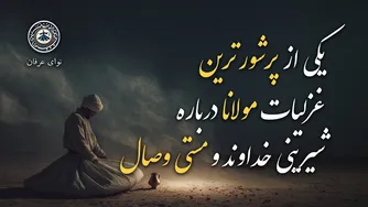 غزل ۲۴۵۶: شکر اندر شکری با آهنگ زیبای موسیقی تلف