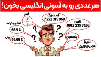 آموزش خواندن اعداد به انگلیسی: راهنمای جذاب برای همه سطوح!