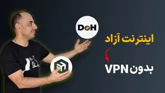 دسترسی به سرویس‌های محدود شده با پروتکل DoH روی میکروتیک 🔥