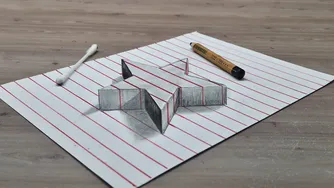 کشیدن ستاره سه‌بعدی برای مبتدیان