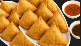 طرز تهیه سمبوسه کچالو به سبک خیابانی مزار - بهترین سمبوسه سر کراچی