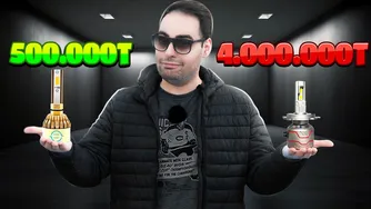 مقایسه هدلایت 500 تومنی و 4 میلیونی: آیا واقعاً فرقی دارند؟