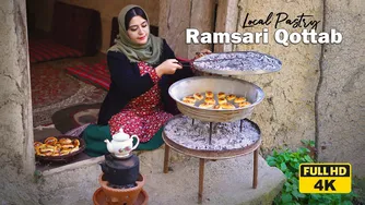 آشپزی شیرینی خاص برای جشن نوروز | قطاب رامسری