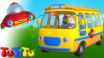 🚌🎁توتی تو اتوبوس مدرسه می‌سازد - 🤩یادگیری سرگرم‌کننده برای کودکان با ساخت اسباب‌بازی آسان