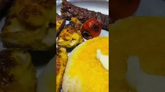 تجربه رستوران و لذیذ کباب‌خوری 🤤 #جوجه_کباب #کوبیده