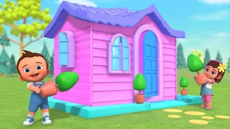 ساخت خانه اسباب بازی به صورت دستی 🛠️🏠 | ماجرای بازی بیرونی سرگرم‌کننده برای بچه‌ها!