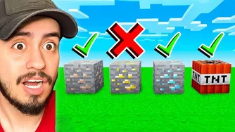 تست هوش ماینکرفت: آیا می‌توانید بلاک اشتباه را پیدا کنید؟