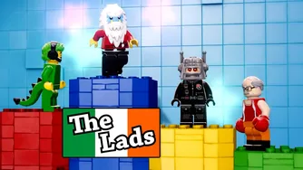 چهار یوتیوبر عصبانی ایرلندی تلاش می‌کنند آرام بازی LEGO Party کنند
