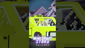 راننده تاکسی دیوونه شده! 😐😂 | قسمت ۱ سریال Minecraft Story