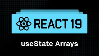 آموزش React 19 - ۲۵ - استفاده از useState با آرایه‌ها