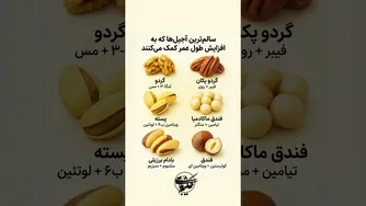 این آجیل‌ها طول عمر شما را افزایش می‌دهند