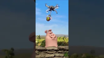 👀 چه اتفاقی در مزرعه می‌افتد؟🐑🐑🐑 شاون گوسفند