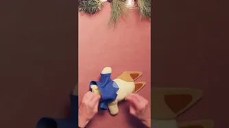 ساخت عروسک بارل‌بی! 🎄 ⭐️ 💙 | کاردستی شنا در کریسمس بلویی 🧵 | بلویی