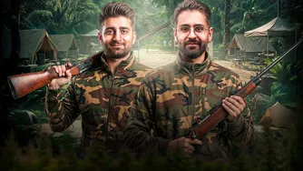 کمپ با یوتیوبرها - قسمت نهم 🌳 (امیر فانتوم)