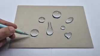 نقاشی سه بعدی ساده و جذاب