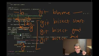 رفع باگ در گیت با blame و bisect — آموزش سریع و عملی