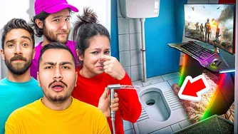 دستشویی رو به اتاق گیمینگ تبدیل کردم!🎮😂🔥
