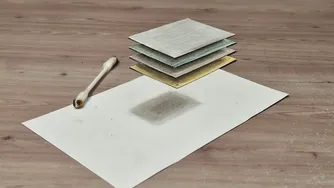 نقاشی سه‌بعدی: ایجاد illusions آسان روی کاغذ