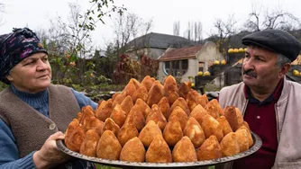 پیراشکی مرغ به سبک روستایی — دستور ساده و خوش‌طعم 🌶