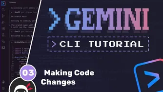 آموزش Gemini CLI — قسمت ۳: ویرایش و اعمال تغییرات در کد