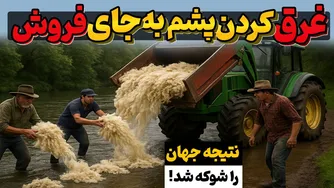 کشاورزان آمریکایی پشم گوسفند را در رودخانه ریختند؛ ۲ سال بعد چه شد؟